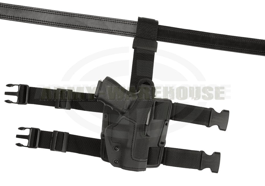 KNG Tactical Thumb-Break Holster für Glock 19 - schwarz (black)
