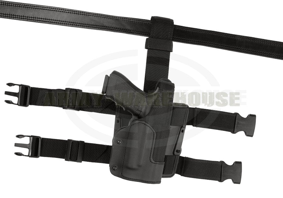 KNG Tactical Thumb-Break Holster für Glock 17 M3 / M6 - schwarz (black)