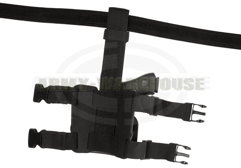 KNG Tactical Thumb-Break Holster für Glock 17 M3 / M6 - schwarz (black)
