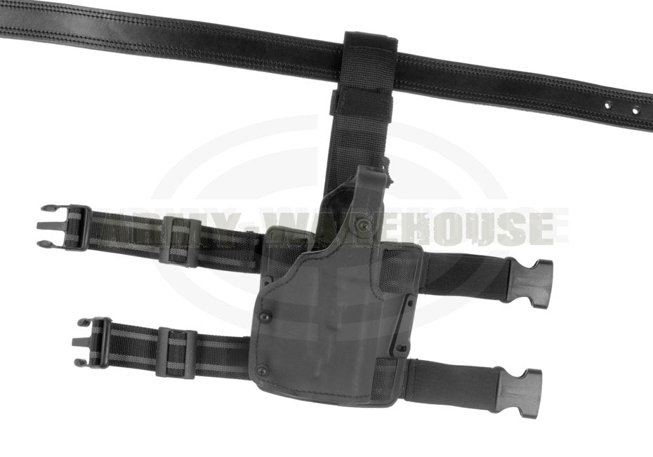 Tactical HDL Kydex Holster für Glock 17 GTL - schwarz (black)