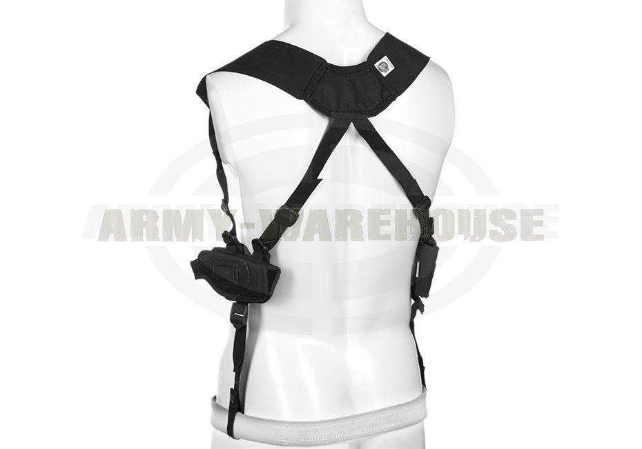 Fast-Draw Soulder Holster Double Mag - schwarz (black)
