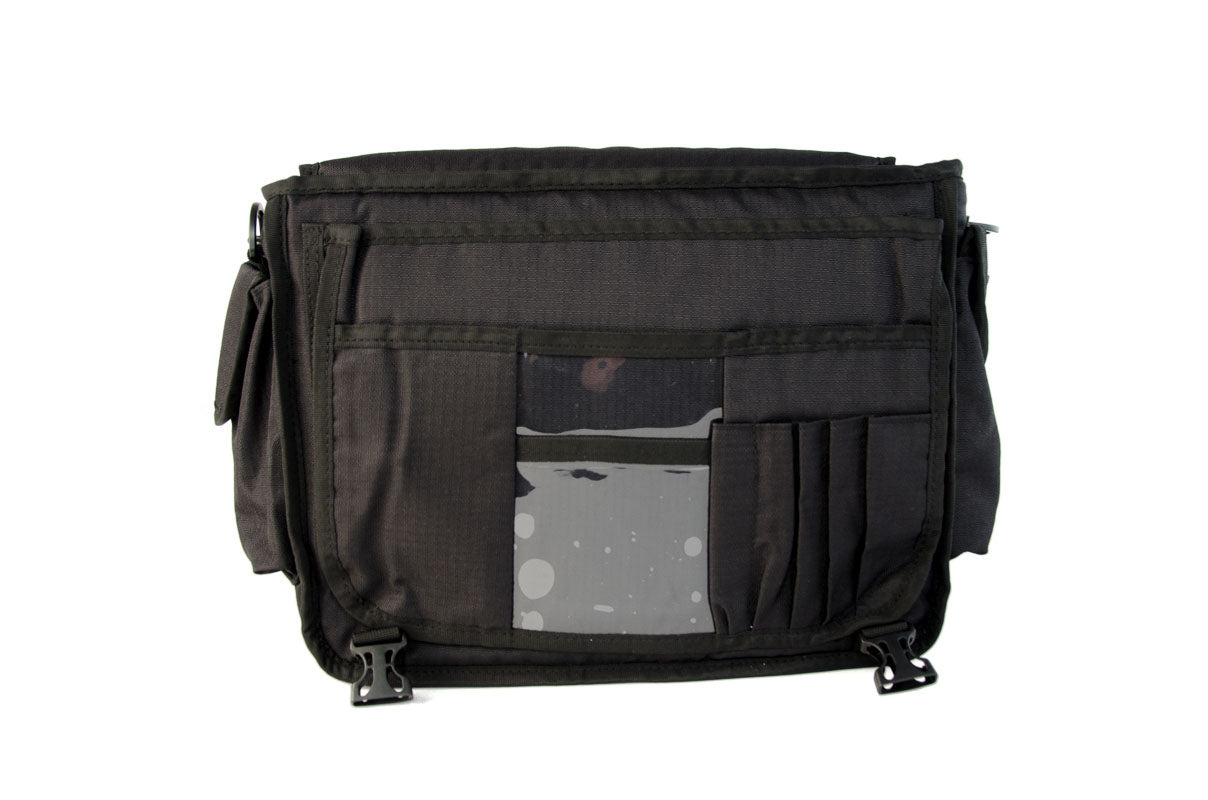 ESSL - SB22 Multikfunktions-Schultertasche, schwarz