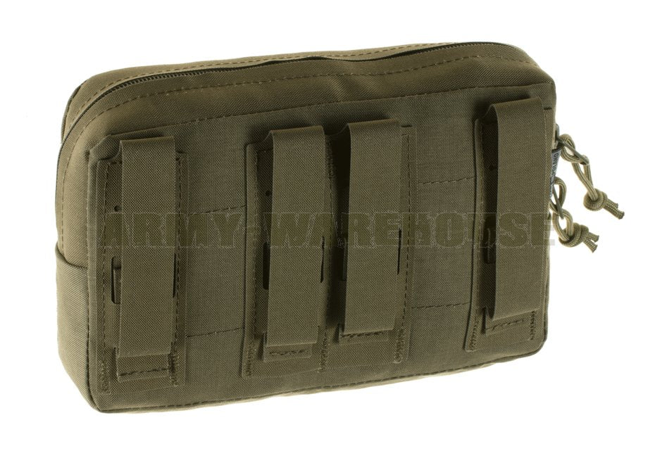 Templar's Gear- Utility Pouch L with MOLLE Panel - Ranger Green