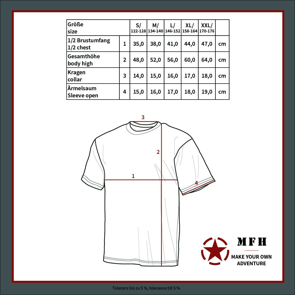 Kinder T-Shirt, woodland, halbarm, 170 g/m²