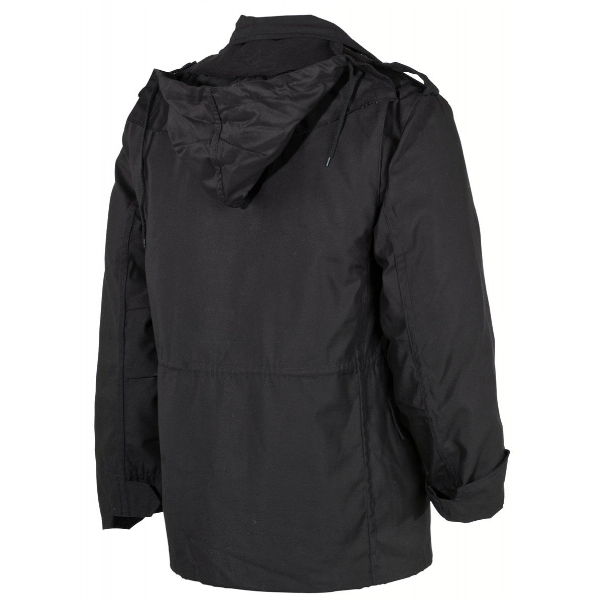 US Feldjacke M65, schwarz, m. auskn. Steppfutter, Mod.