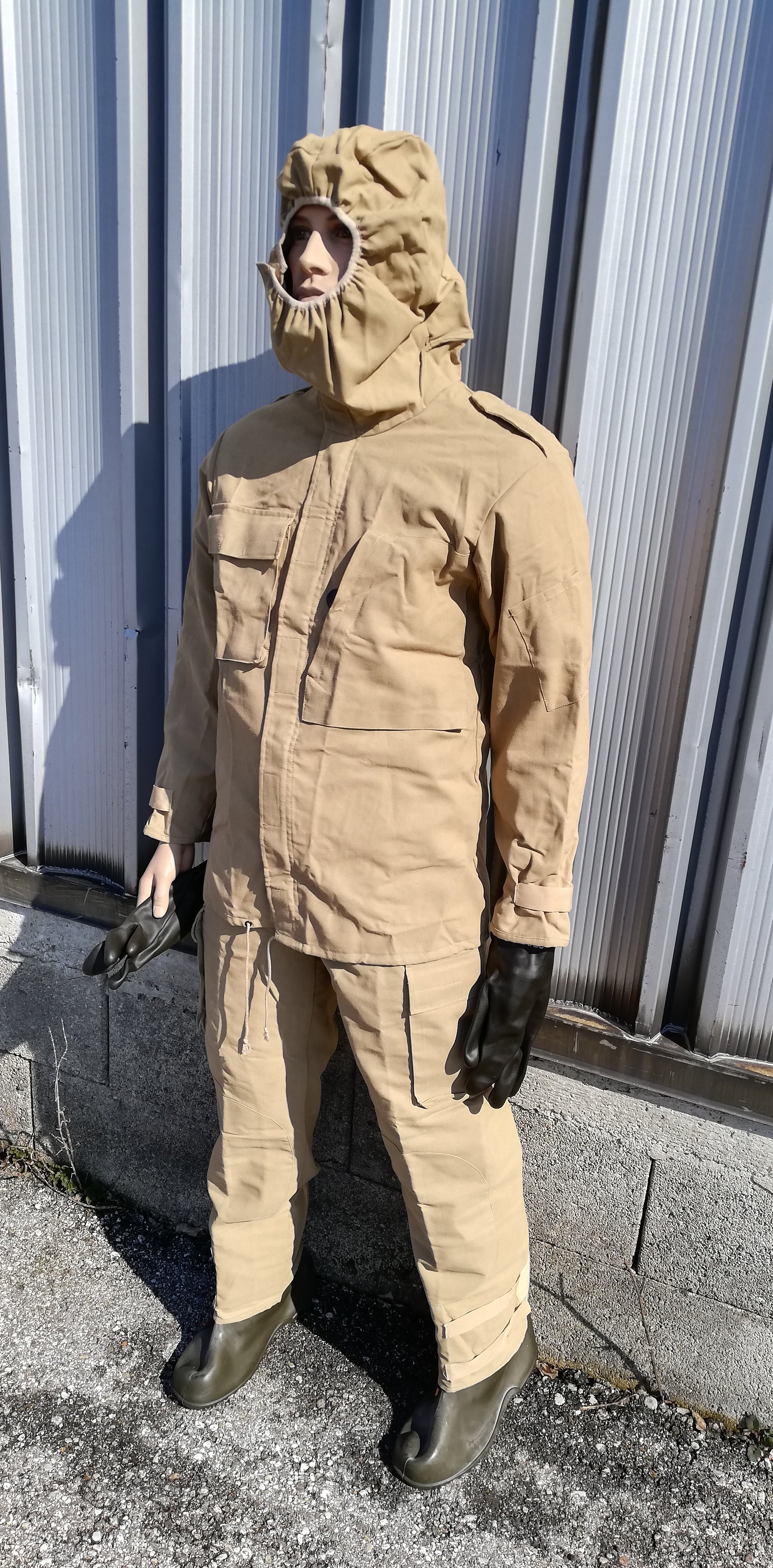 Safeguard ABC Schutzanzug khaki (beige) neuwertig