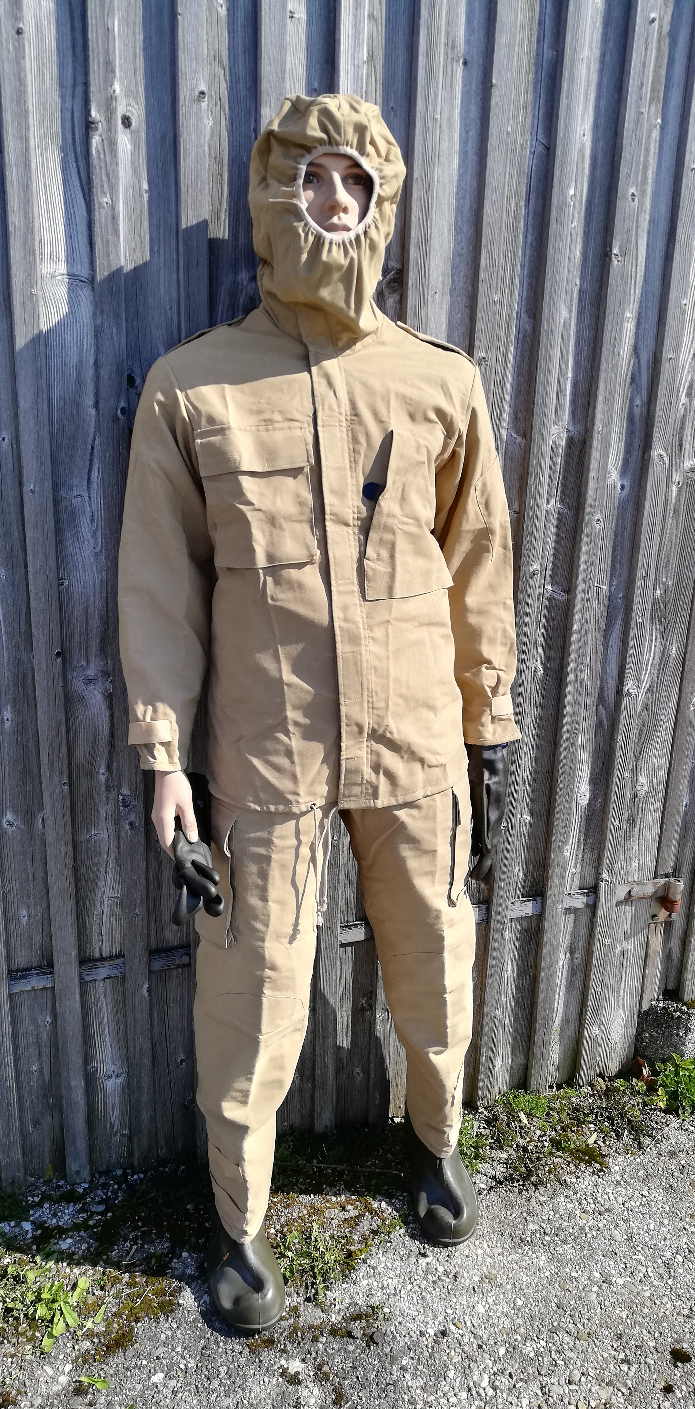 Safeguard ABC Schutzanzug khaki (beige) neuwertig