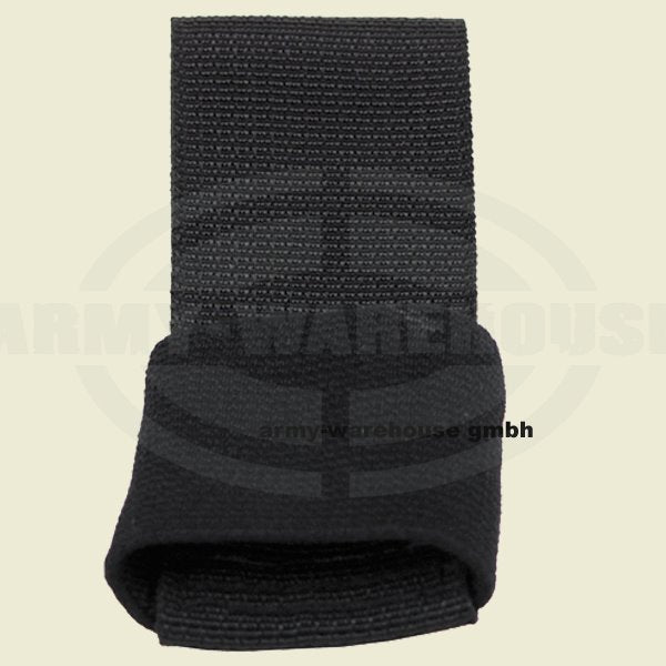 Schlagstockhalter, Nylon mitGummiband, schwarz