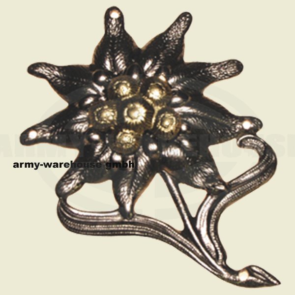 BH/BW Gebirgsjäger-Edelweiß,Metall