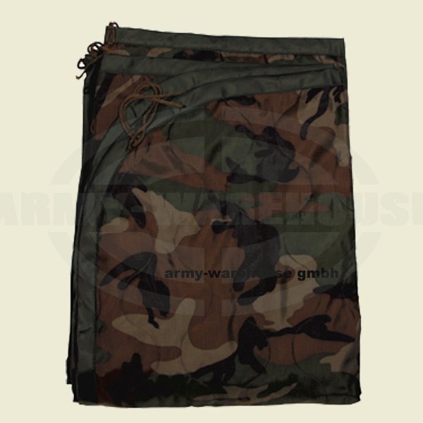 orig. US Ponchofutter, woodland,Gr. 160 x 225 cm