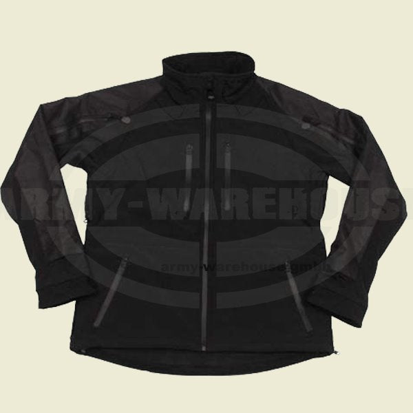 Soft Shell Jacke, \"Protect\", schwarz