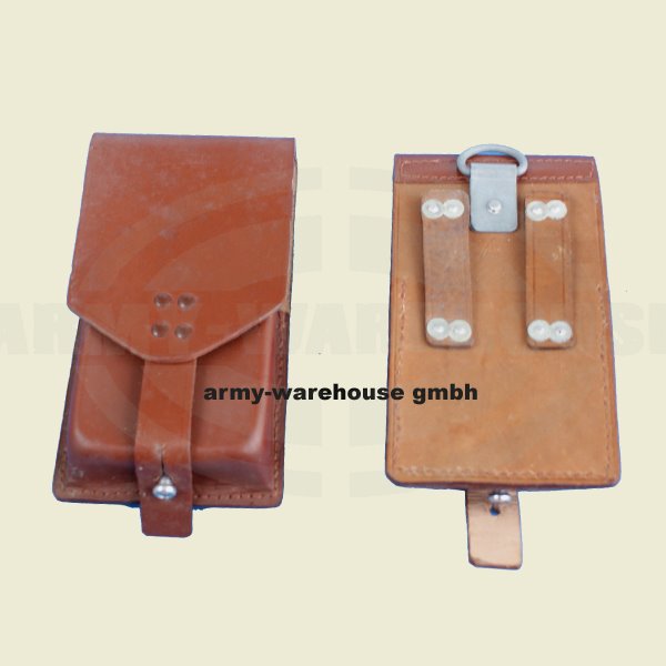 Bundesheer StG58 Magazintasche Garde, Leder, braun