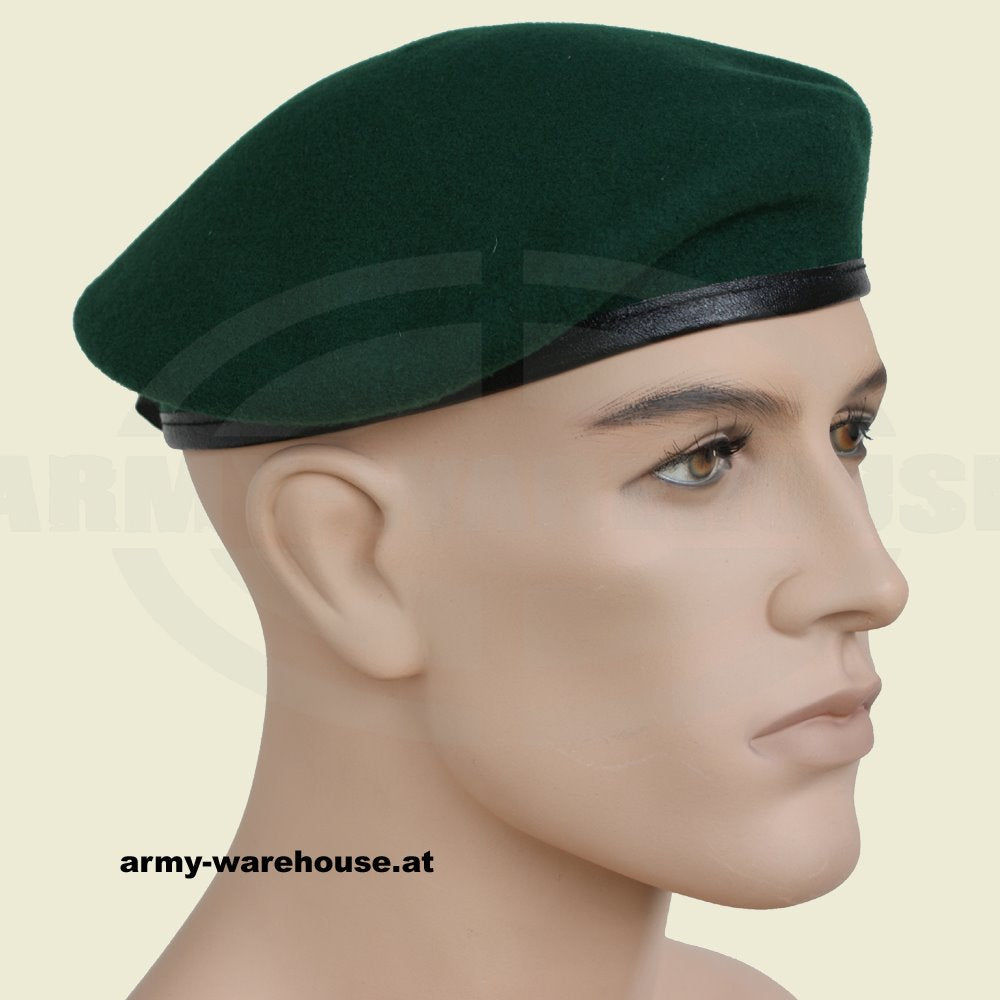 Bundesheer Barett "Jäger", grün, Infantrie, neu