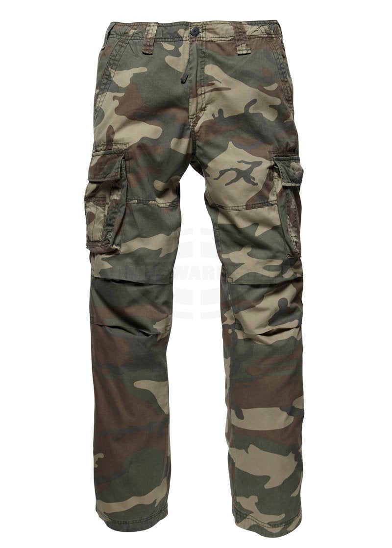 Vintage Industries - reef pant, woodland