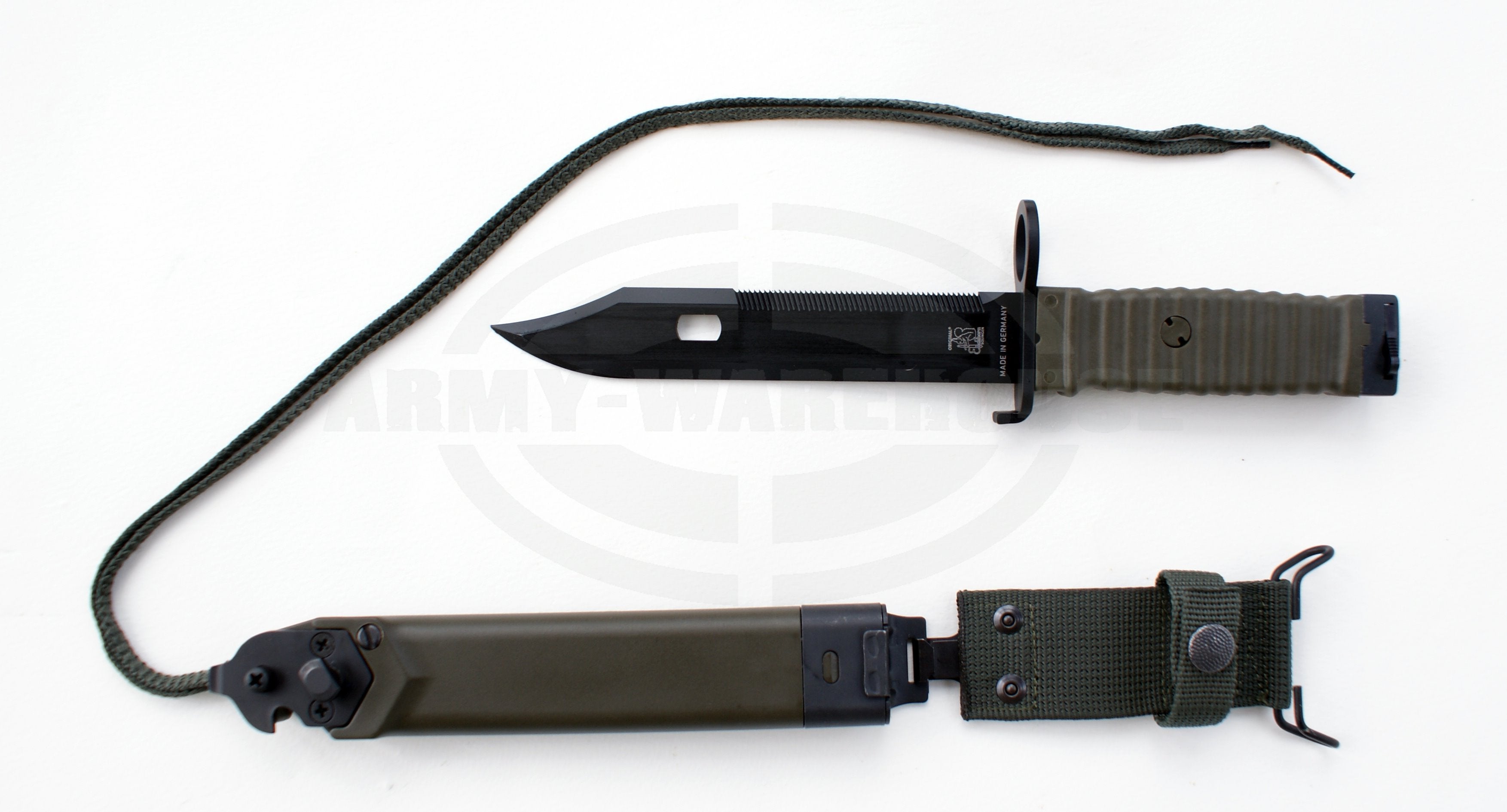 original KCB Bajonett oliv für Sturmgewehr StG77/AUG-Z