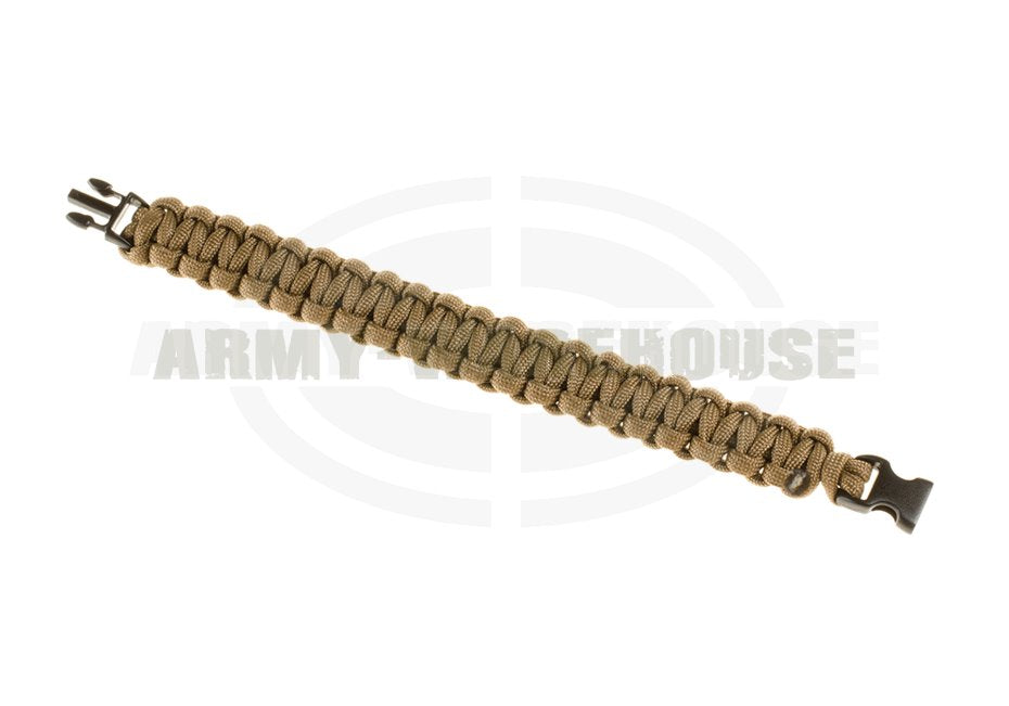 Paracord Bracelet Compact - coyote brown