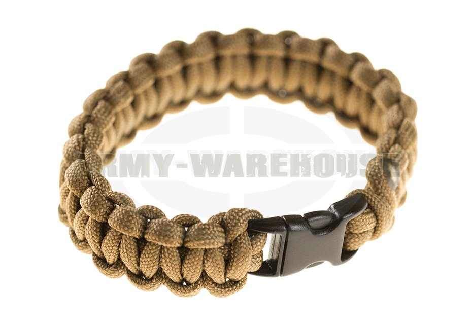 Paracord Bracelet Compact - coyote brown