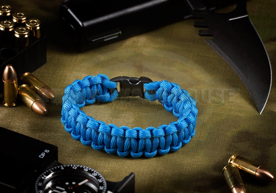 Paracord Bracelet Compact - UN Blue