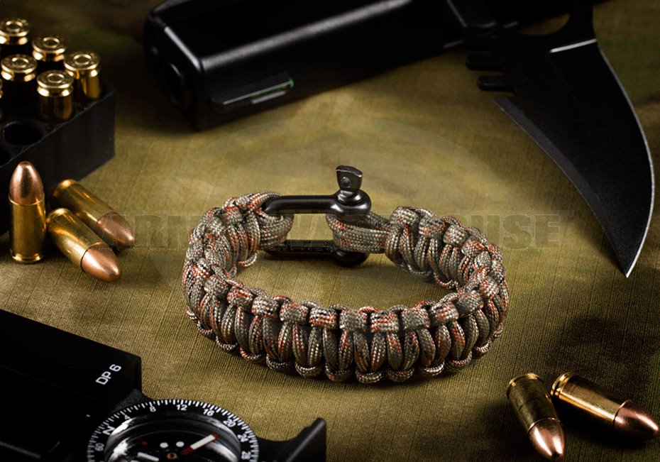 Shackle Bracelet - OD Green Camo