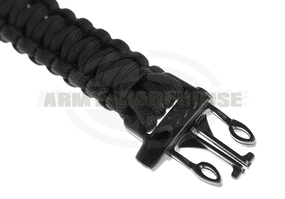 Survival Bracelet - schwarz (black)