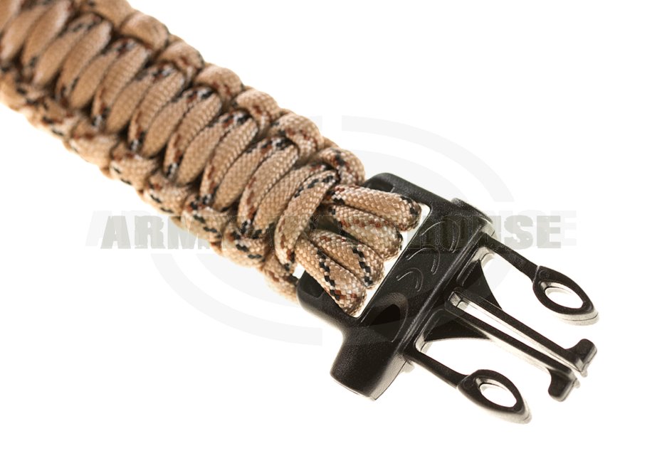 Survival Bracelet - Desert Camo