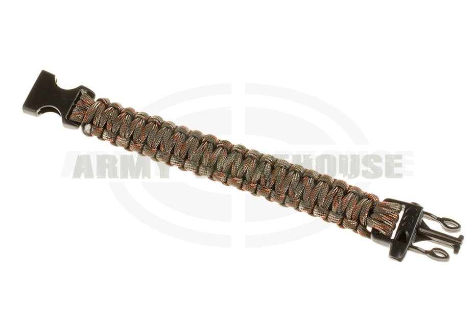 Survival Bracelet - OD Green Camo
