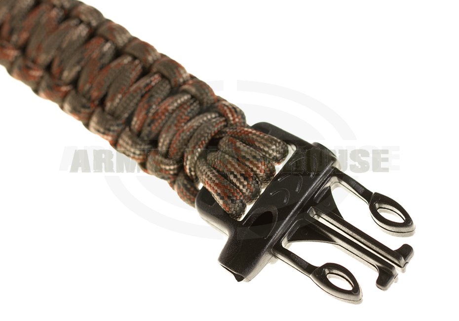 Survival Bracelet - OD Green Camo