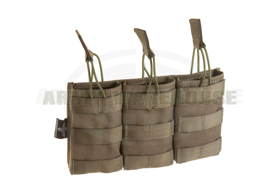 5.56 Triple Direct Action Mag Pouch - Ranger Green
