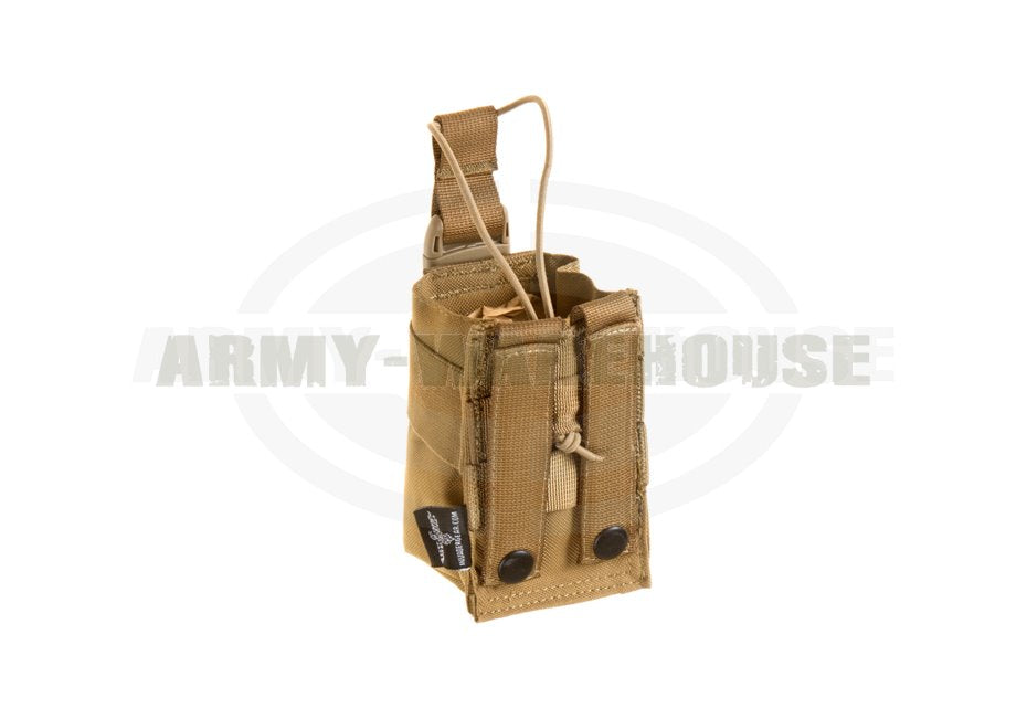 Radio Pouch - coyote brown